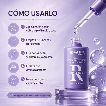 BIOAQUA Retinol Renew – Sérum Renovador Nocturno 30 ml