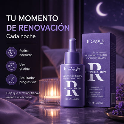 BIOAQUA Retinol Renew – Sérum Renovador Nocturno 30 ml