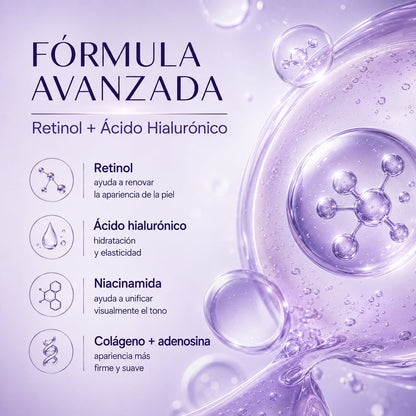 BIOAQUA Retinol Renew – Sérum Renovador Nocturno 30 ml - Oiko Store