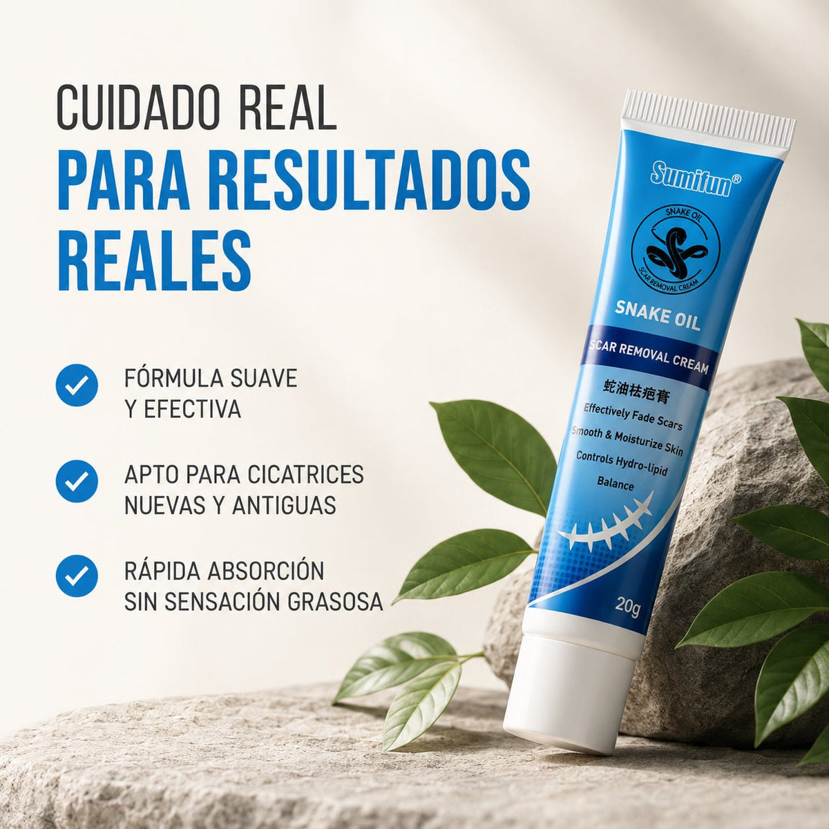 CREMA ELIMINADORA DE CICATRICES - Oiko Store