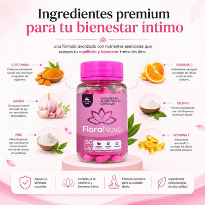 FloraNova– Bienestar Íntimo Femenino - Oiko Store