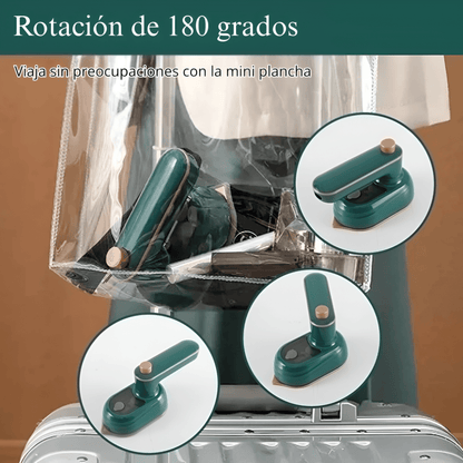 Mini Plancha Electrica A Vapor Portatil - Oiko Store