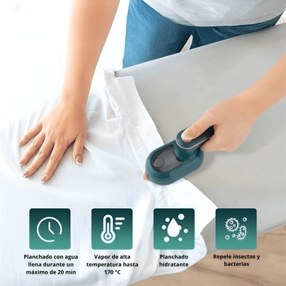 Mini Plancha Electrica A Vapor Portatil - Oiko Store