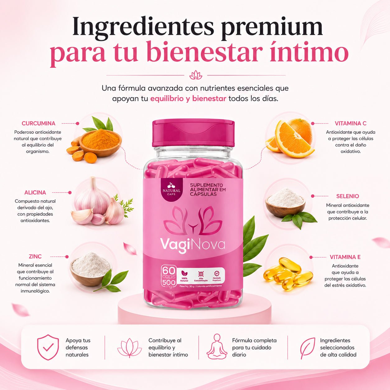 VagiNova – Bienestar Íntimo Femenino - Oiko Store