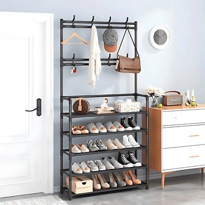 Zapatero perchero y organizador - Oiko Store